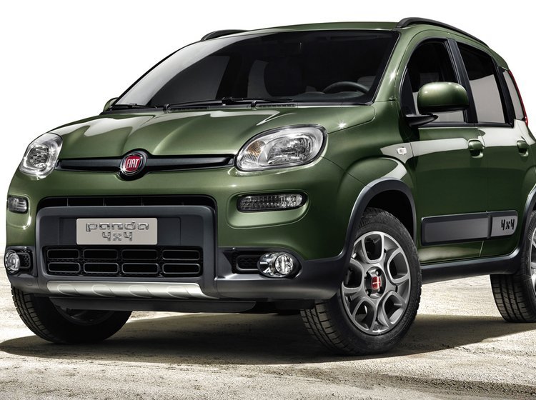 4x4-versionen af Fiat Panda har forøget frihøjde og offroad-look.