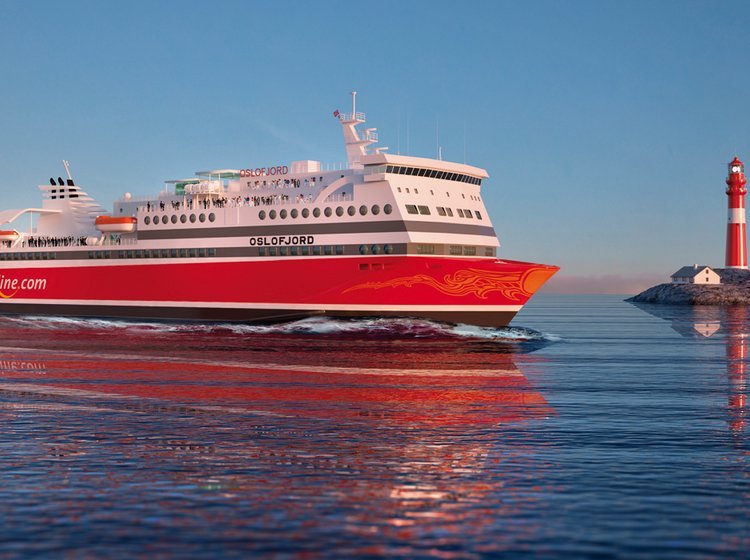Skibet Oslofjord er efter en ansigtsløftning til 225 millioner indsat på ruten Strømstad-Sandefjord.