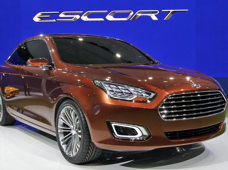 Ford Escort i den kommende 2014-udgave.
