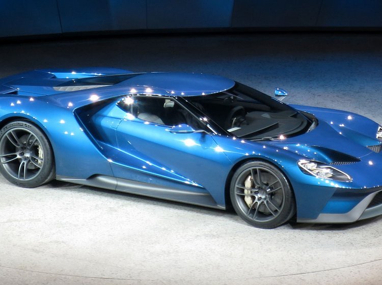 Ford GT har en 600 hk, sekscylindret motor.