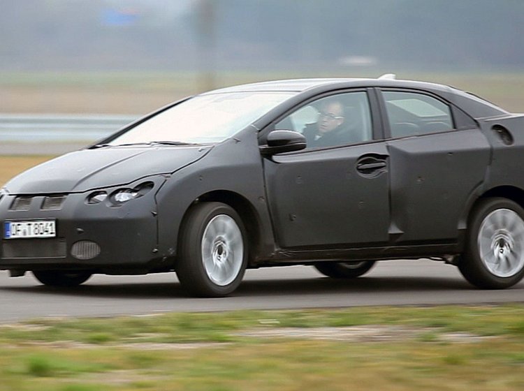 Den næste Honda Civic bevarer kileformen.