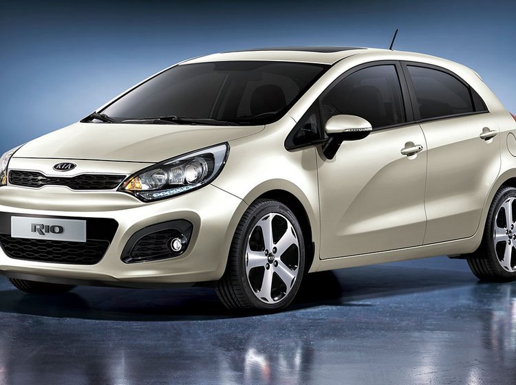 Kia Rio som femdørs.