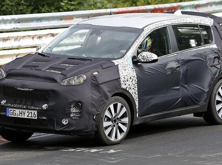 Kia Sportage i tredje generation.