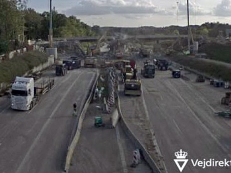 Foto: Fra Vejdirektoratest webcam