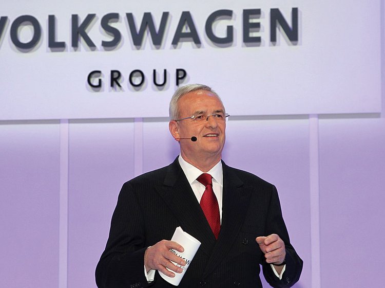 Dr. Martin Winterkorn kunne sole sig i lutter succes, da han under Genéve-udstillingen præsenterede koncernens nye produkter.