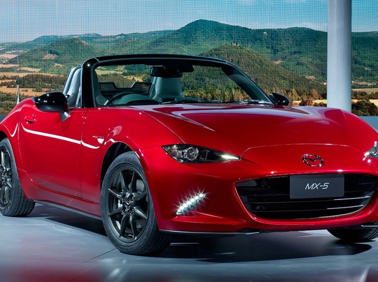 Mazda MX-5 i fjerde generation.