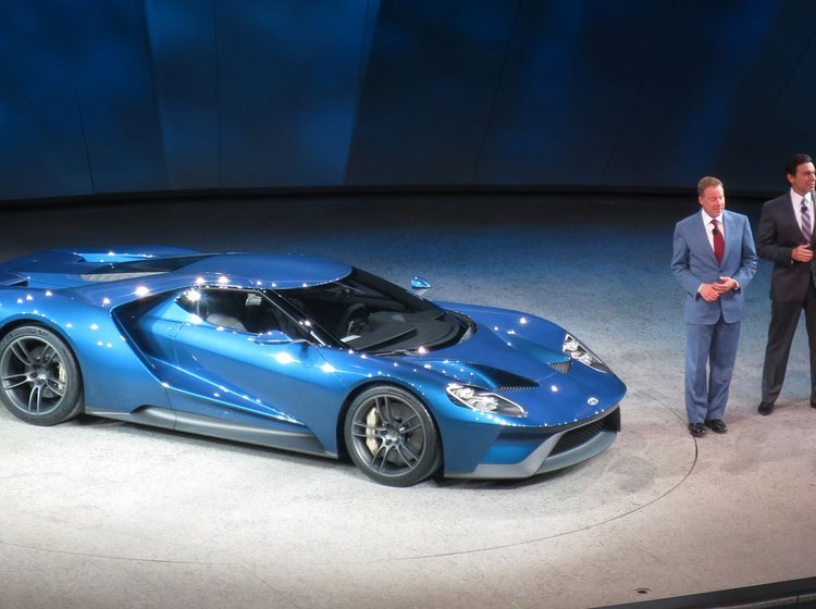 Den nye Ford GT er en af de helt store nyheder i Detroit set med amerikanske øjne.