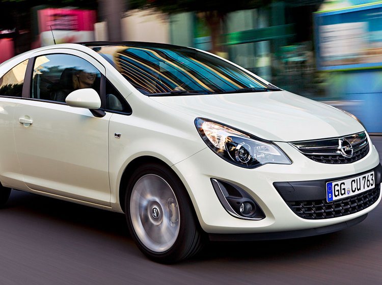 Opel Corsa i 2011-udførelse.