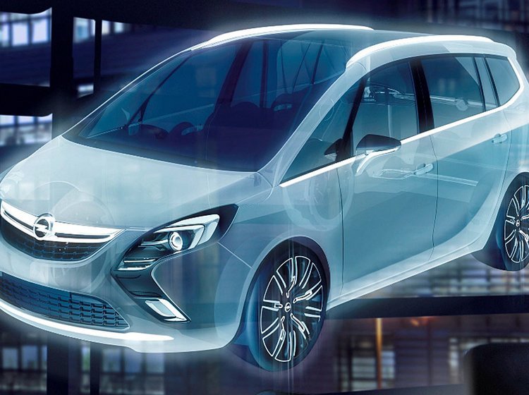 Opel Zafira Tourer Concept bliver en af de store nyheder på biludstillingen i Genève.