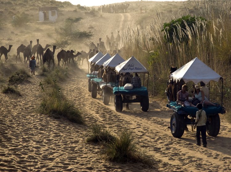 Turismen i Sydasien - her Rajasthan, Indien -  steg med 14 procent i årets første kvartal
