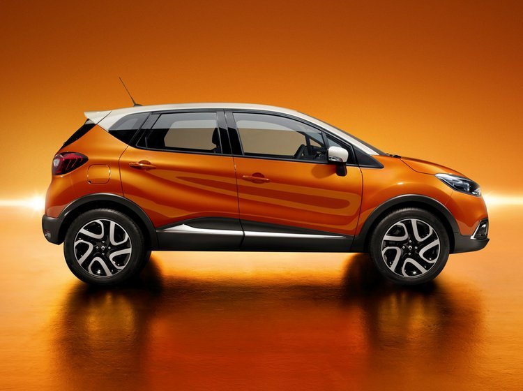 Renault Captur er 4,12 meter lang