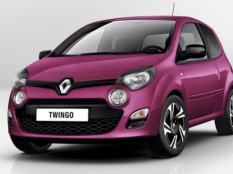 Renault Twingo viser Renaults nye frontdesign.