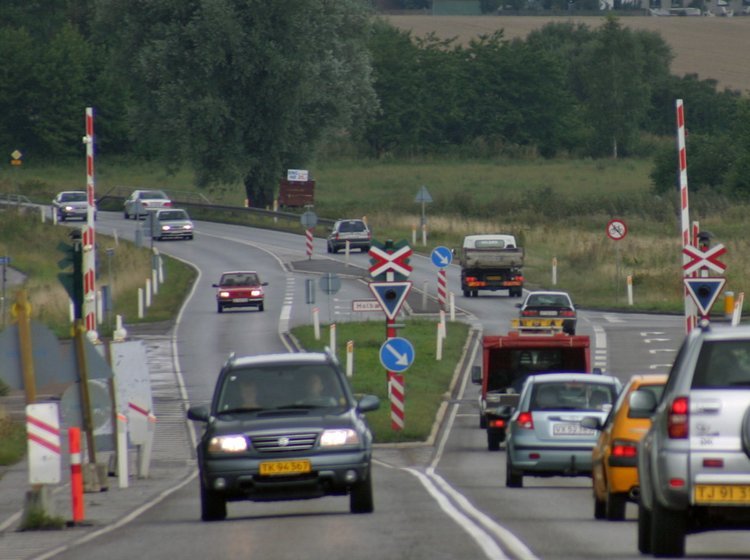 Den gennemkørende trafik slipper snart for den gamle rute 21. 