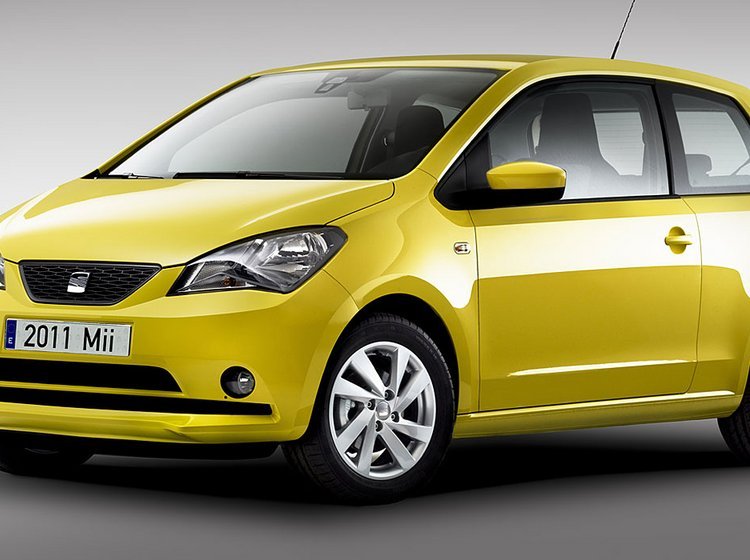 Seat Mii er i første omgang vist som tredørs. Til foråret præsenteres den mere praktiske femdørs.