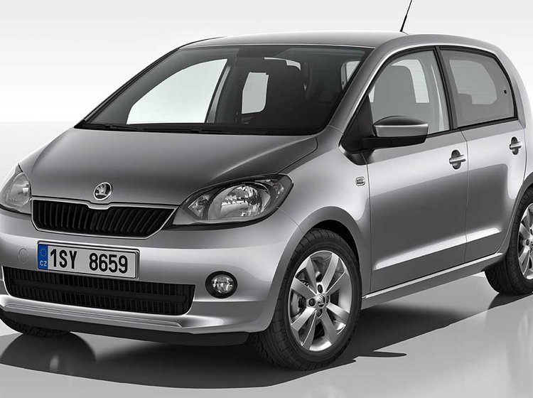 Skoda Citigo var i februar tæt på VW Ups salgstal.