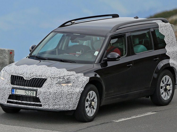 Den næste Skoda Yeti inden under karrosseriet fra den nuværende.