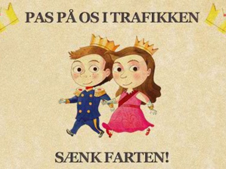 Pas på prinser og prinsesser i trafikken