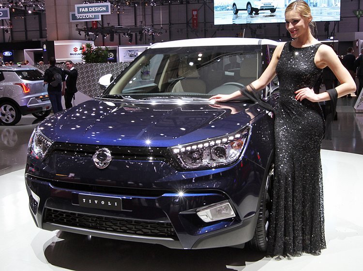 Ssangyong Tivoli i Genève.