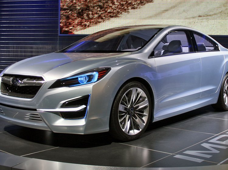 Subaru Impreza her er stadig et koncept.