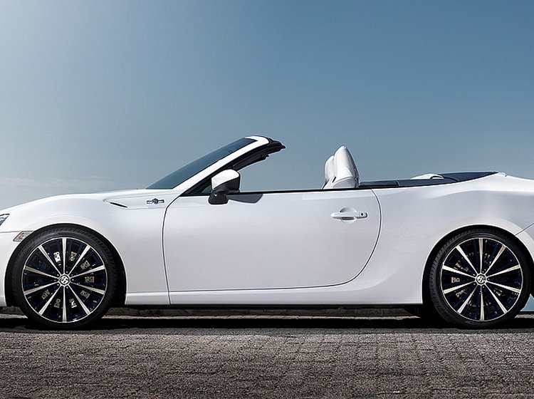 Toyota GT86 cabriolet kaldes indtil videre FT86 Open Concept.