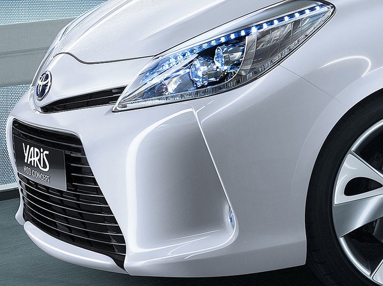 Toyota Yaris HSD får premiere på Genève-udstillingen til marts 2011.