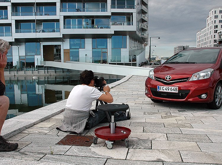 Toyota Yaris præsenteres for europæisk presse i København.