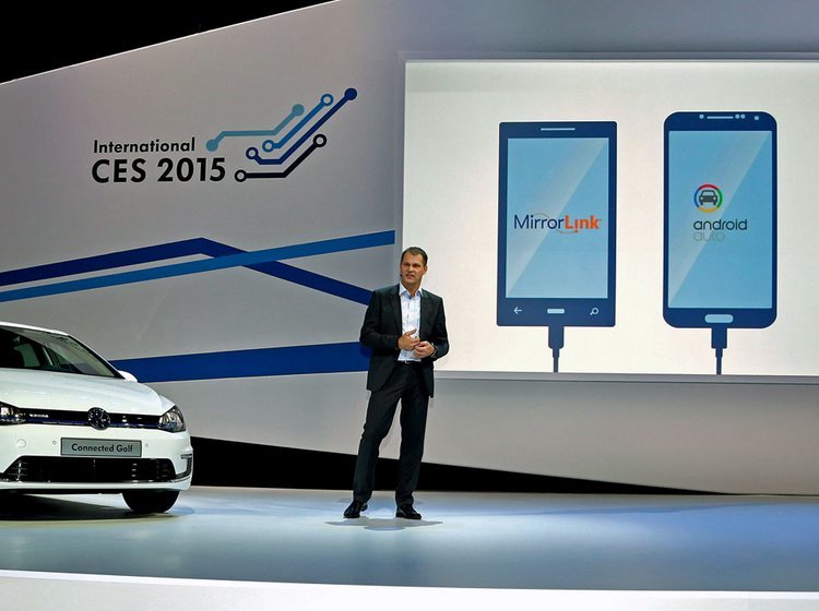 VW viser fremtiden på CES-messen i Las Vegas.