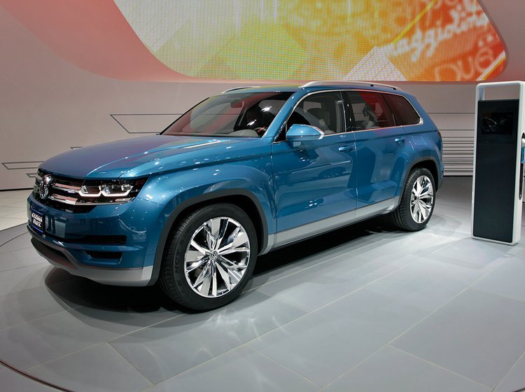 VW Crossblue er en SUV, der størrelsesmæssigt skal fylde hullet mellem Tiguan og Touareg.