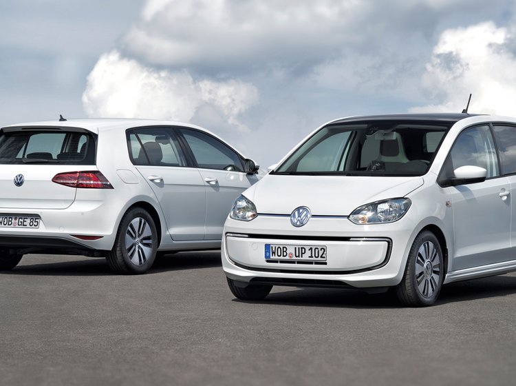 VW e-Up og e-Golf