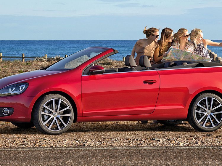 VW Golf Cabriolet er klar inden sommer.