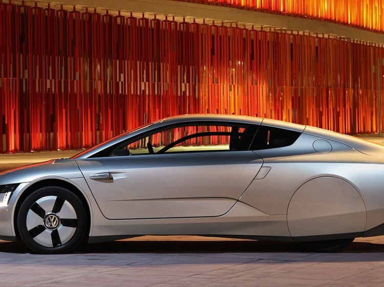 VW XL1 er 3,89 meter lang, ca. som en Polo.