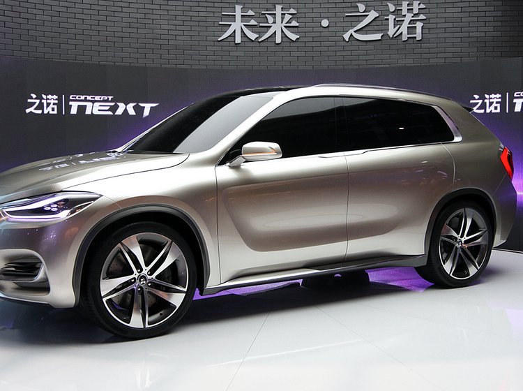 Next er en forløber for Zinoros næste elbil, baseret på BMW X3.