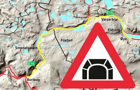 Seks kilometer ekstra tørvejr mellem Oslo og Bergen