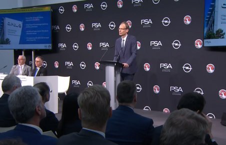 Opels pressekonference