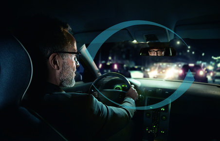 Fabrikanten af Roadpilot lover markant mindre genskær og blændende reflekser fra modkørende trafik og vejbelysning. 
