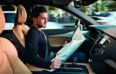 På et tidspunkt kan man læse avis under kørslen.