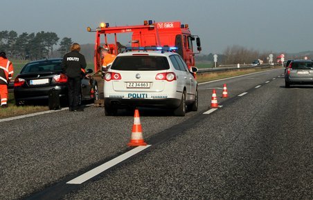 Der skete færre trafikulykker i 2017.