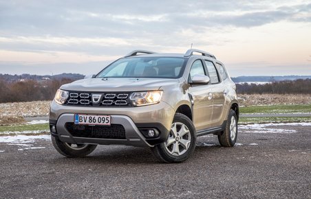 Dacia Duster set forfra