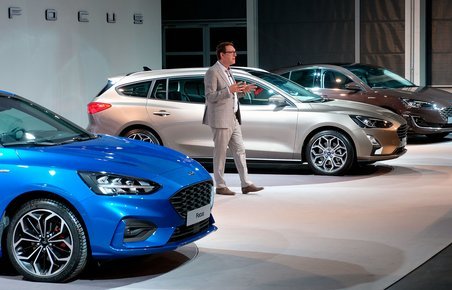 Motor var til lanceringen af den nye Focus.