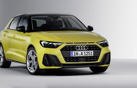 Audi A1 Sportback forfra.