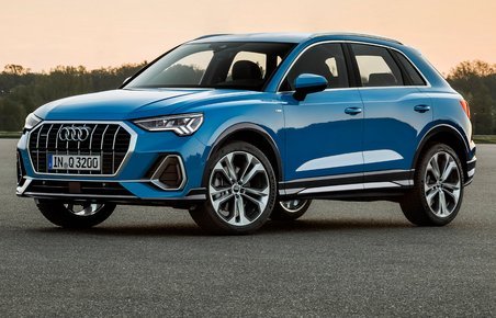 Audi Q3 2018 forfra.