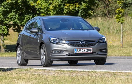 Opel Astra forfra