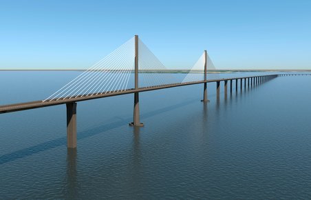 Forslaget til en bro mellem Bøjden og Fynshav.