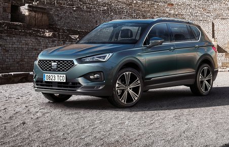 Seat Tarraco forfra.