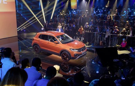 Verdenspremieren i Amsterdam på VW T-Cross