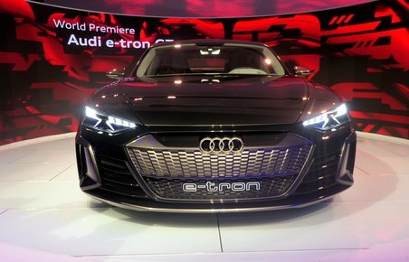 Audi E-Tron GT Concept.