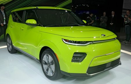 Kia Soul EV årgang 2019.