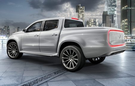Mercedes-Benz' X-klasse er baseret på Nissan Navara.