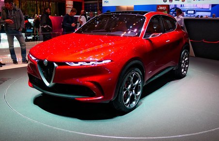 Alfa Romeo Tonale i Genève.