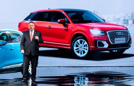 Audi har i Shanghai verdenspremiere på Q2 som elbil.